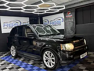 Used 2010 Land Rover Range Rover Sport Hse Black - Interior and Exterior details 2