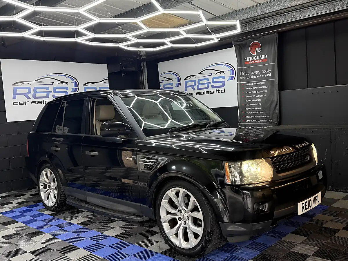 Used 2010 Land Rover Range Rover Sport Hse Black - Interior and Exterior details 2