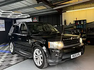 Used 2010 Land Rover Range Rover Sport Hse Black - Interior and Exterior details 5