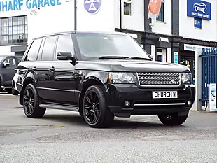 Used 2010 Land Rover Range Rover Vogue Se Black - Interior and Exterior details 14