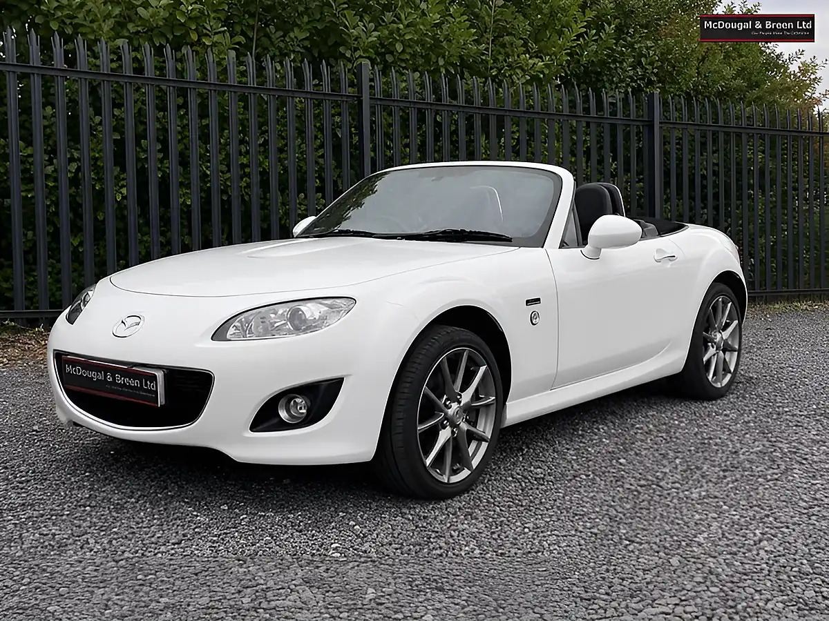 Used 2010 Mazda MX-5 20th Anniversary White - Front View