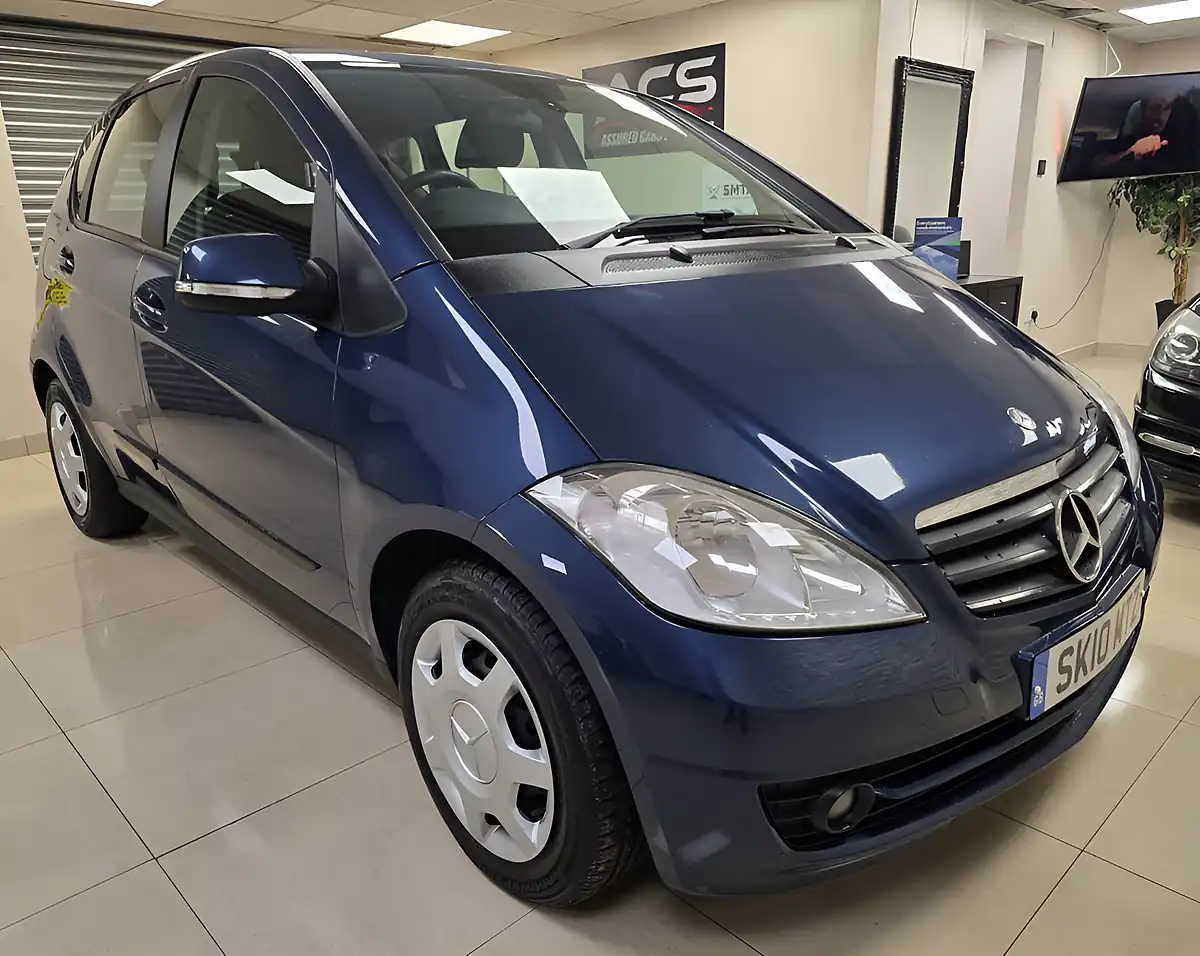 Used 2010 Mercedes-Benz a Class Classic Se Blue - Front View