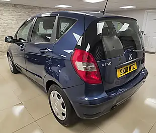 Used 2010 Mercedes-Benz a Class Classic Se Blue - Interior and Exterior details 4