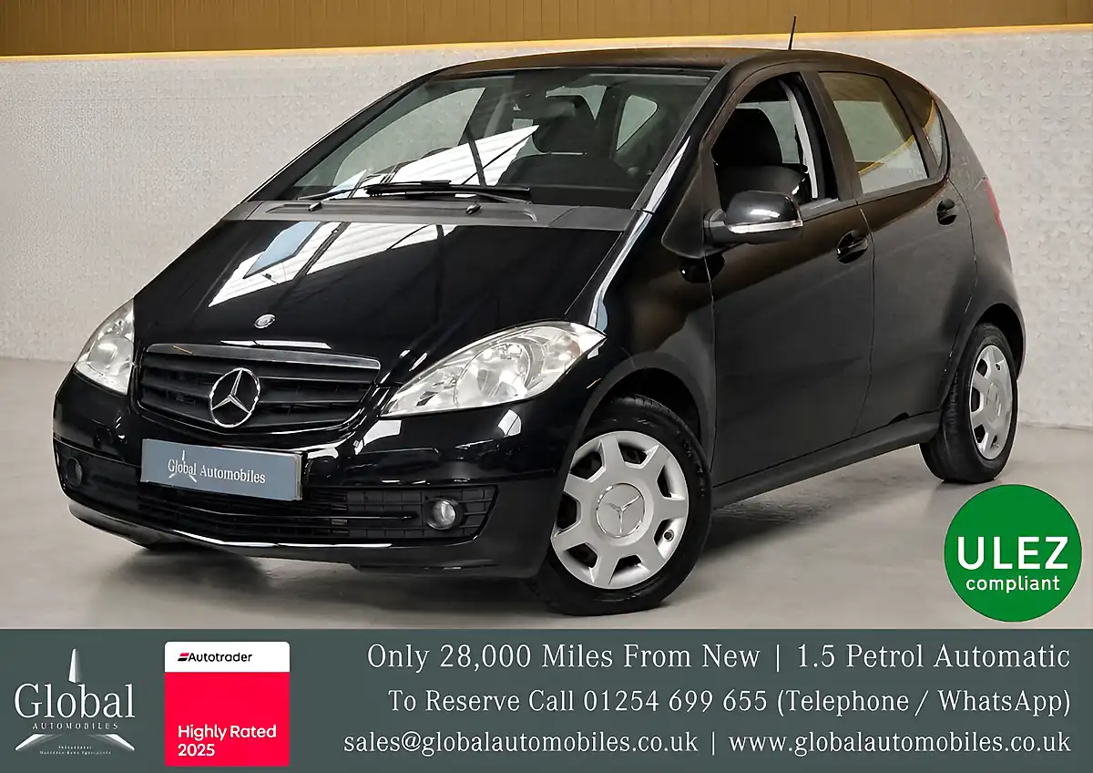 Used 2010 Mercedes-Benz a Class Classic Se Kosmos Black - Front View