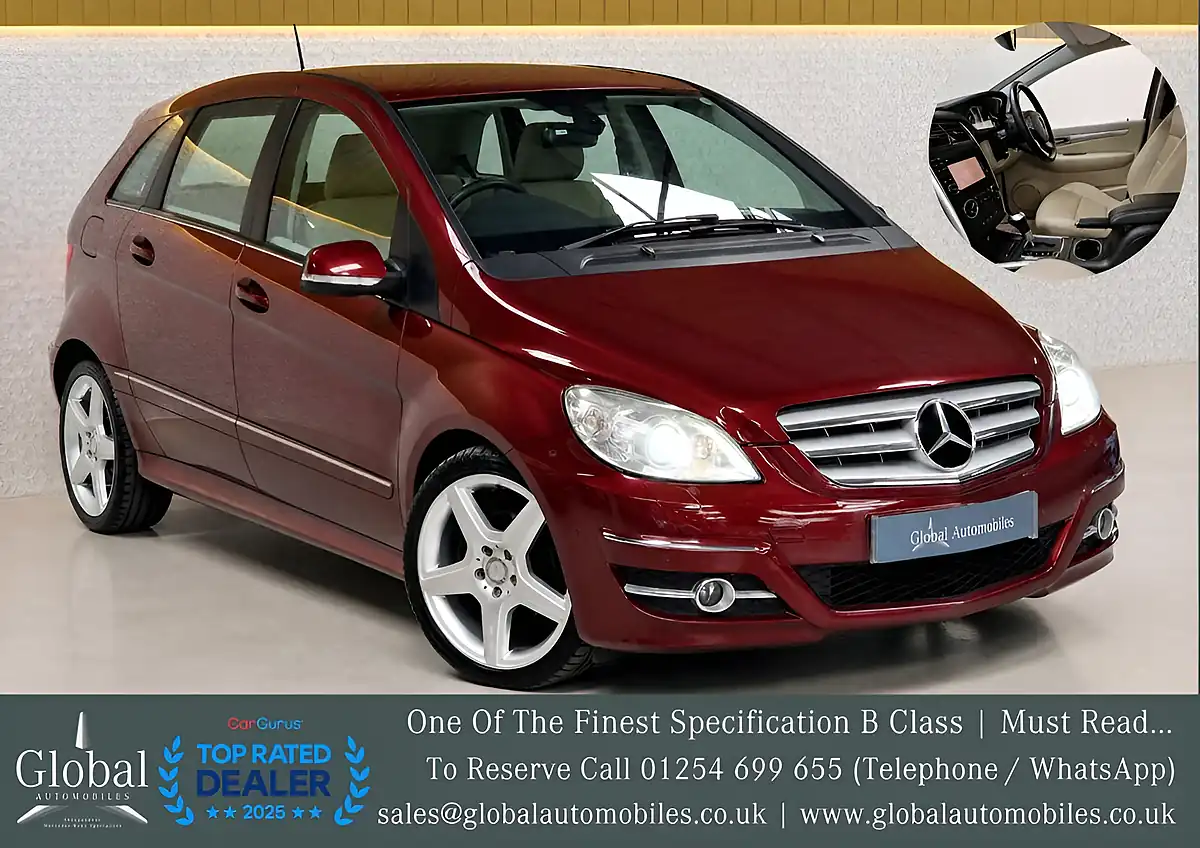 Used 2010 Mercedes-Benz B-Class Sport Saturn Red Metallic - Interior and Exterior details 3
