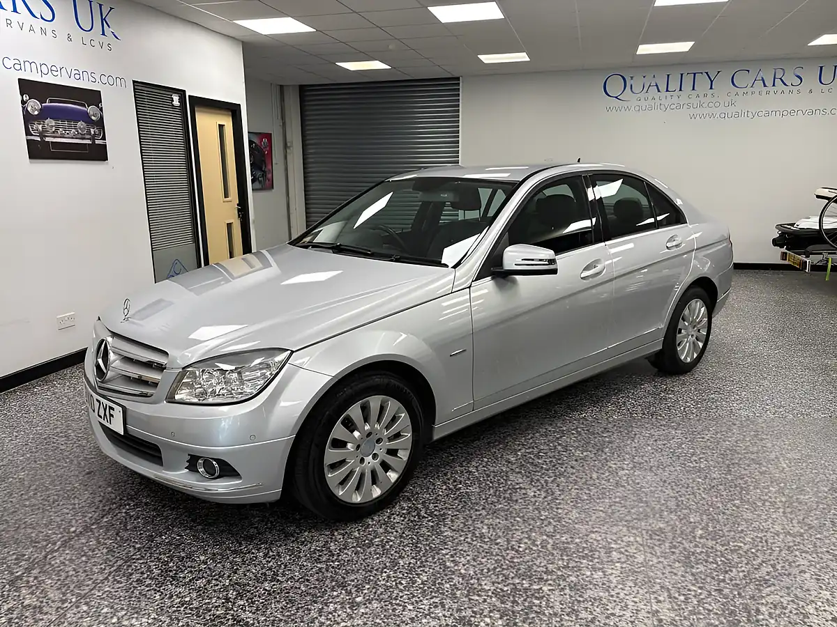 Used 2010 Mercedes-Benz C Class Elegance Silver - Front View