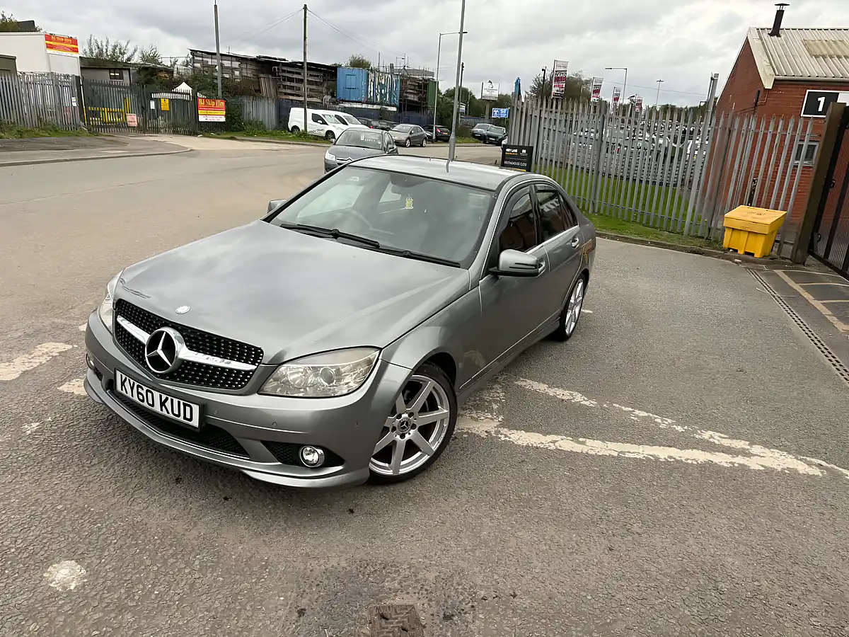 Used 2010 Mercedes-Benz C Class Sport Silver - Interior and Exterior details 2