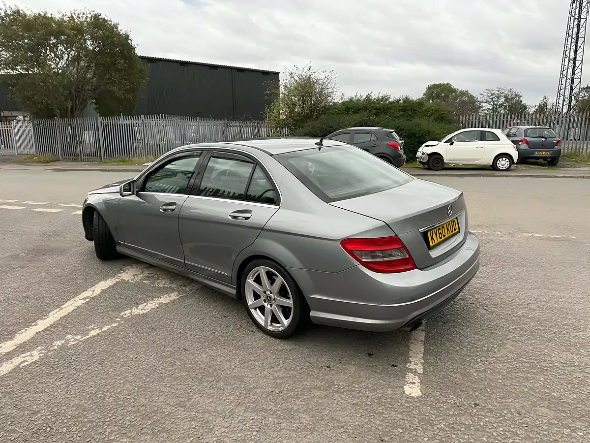 Used 2010 Mercedes-Benz C Class Sport Silver - Interior and Exterior details 5