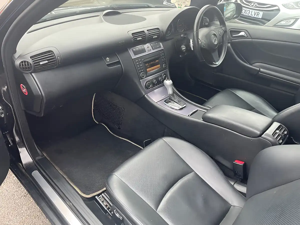 Used 2010 Mercedes-Benz Clc Class Sport Black - Interior and Exterior details 9