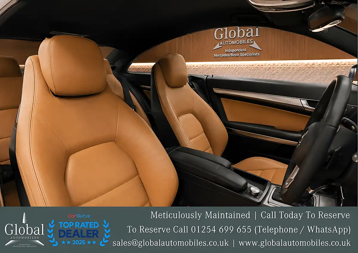 Used 2010 Mercedes-Benz E Class AMG Sport Calcite White - Interior and Exterior details 3