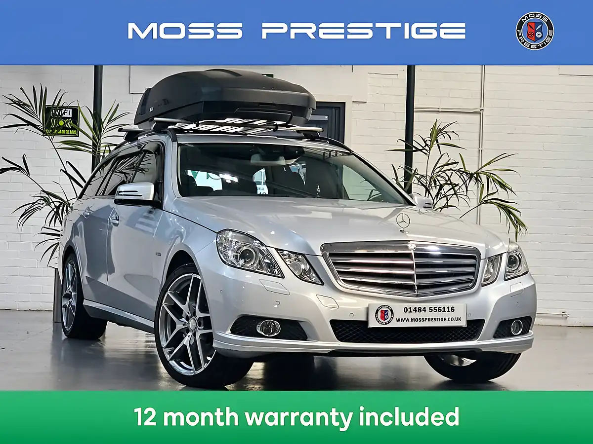 Used 2010 Mercedes-Benz E Class Se Silver - Front View