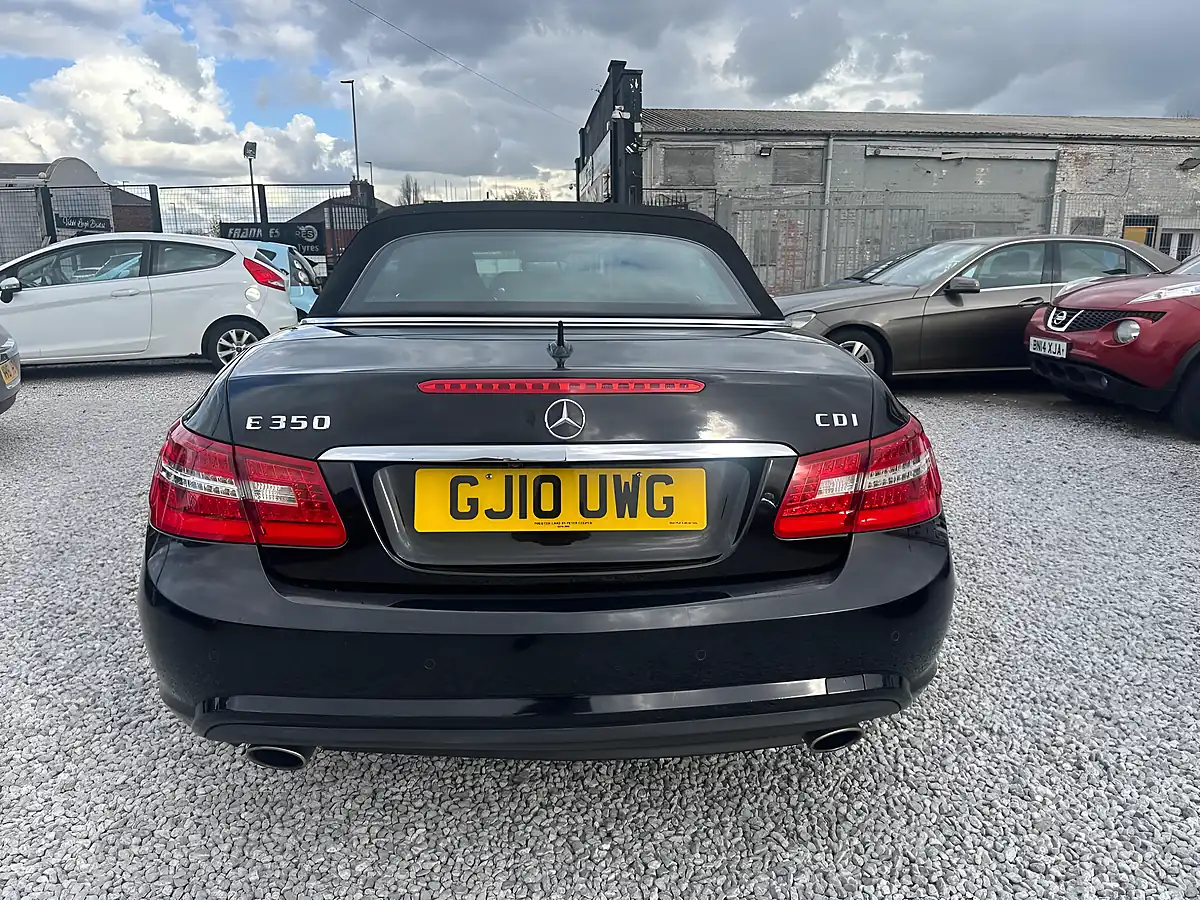 Used 2010 Mercedes-Benz E Class Sport Black - Interior and Exterior details 10