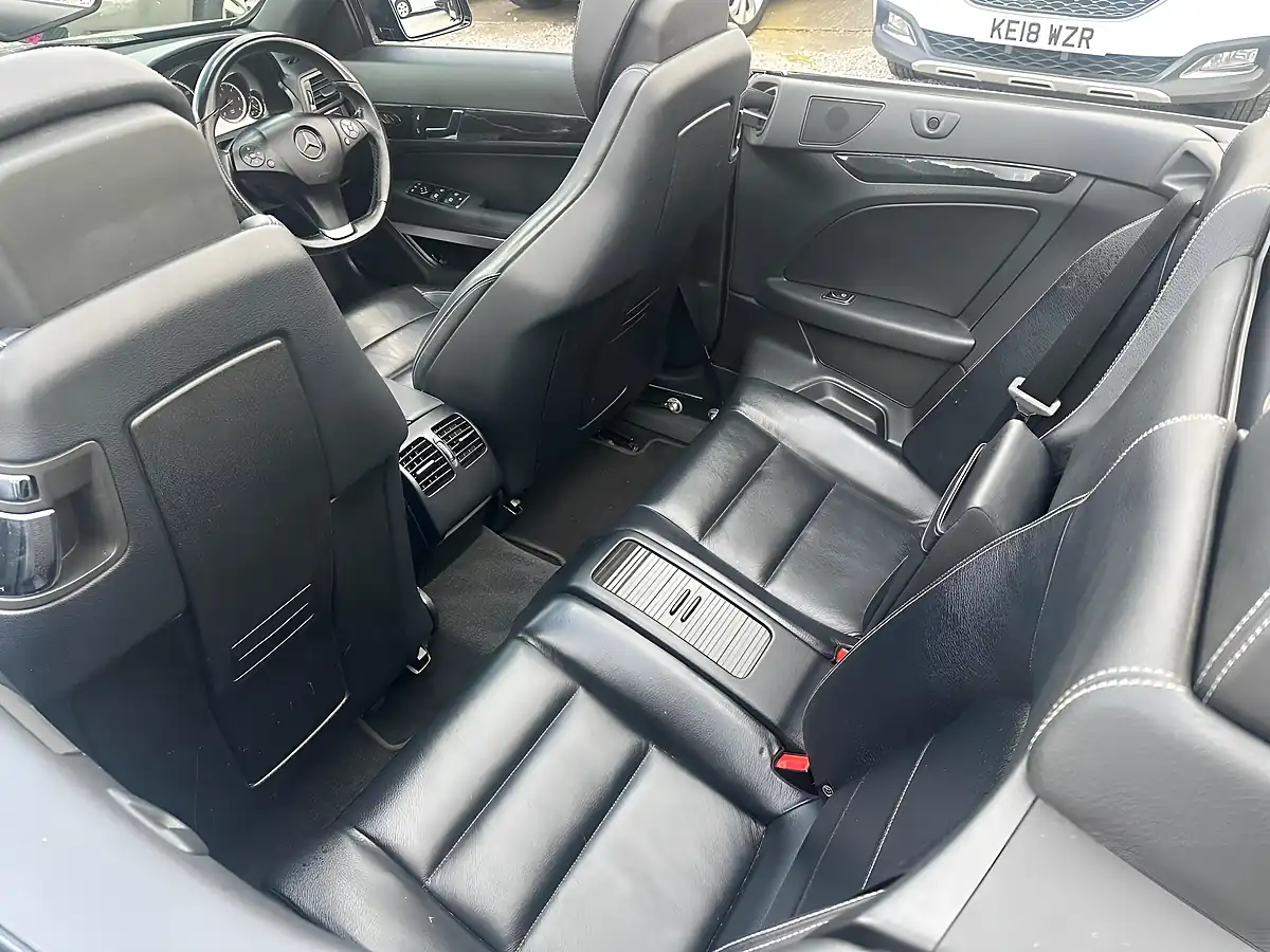 Used 2010 Mercedes-Benz E Class Sport Black - Interior and Exterior details 11