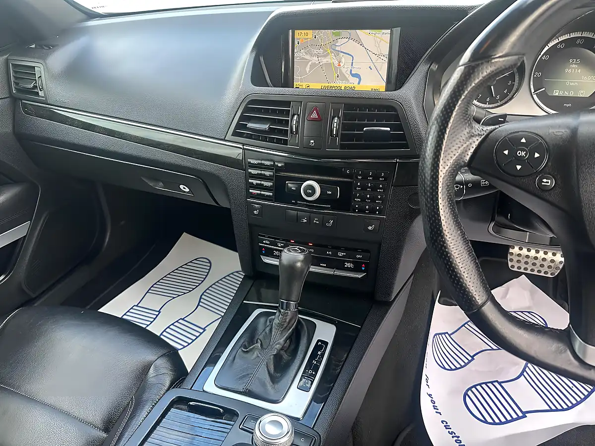 Used 2010 Mercedes-Benz E Class Sport Black - Interior and Exterior details 12