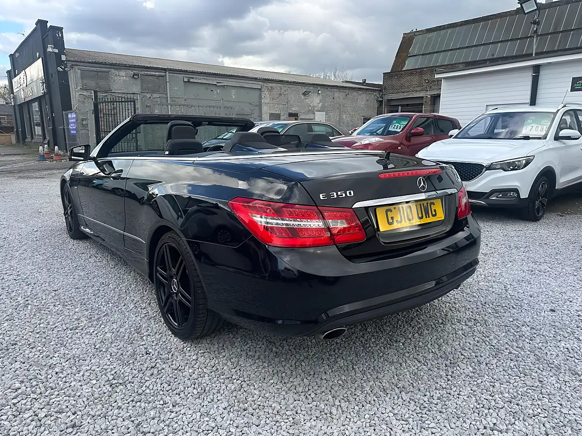 Used 2010 Mercedes-Benz E Class Sport Black - Interior and Exterior details 6