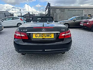 Used 2010 Mercedes-Benz E Class Sport Black - Interior and Exterior details 7