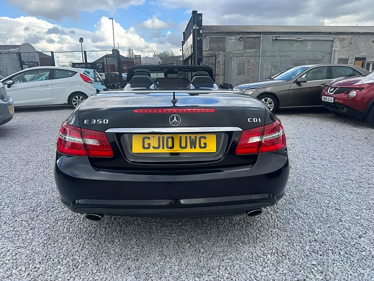 Used 2010 Mercedes-Benz E Class Sport Black - Interior and Exterior details 7
