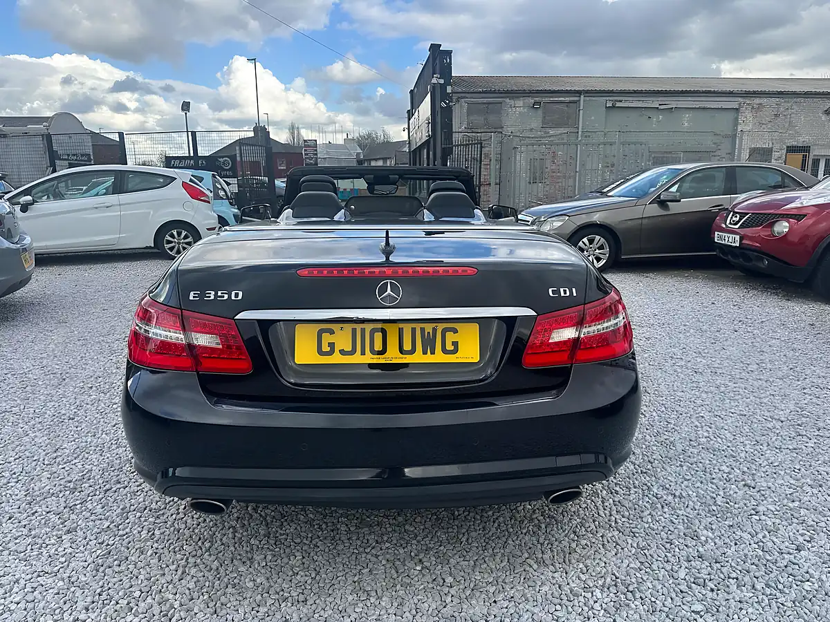Used 2010 Mercedes-Benz E Class Sport Black - Interior and Exterior details 8