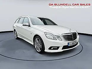 Used 2010 Mercedes-Benz E Class Sport Estate White - Interior and Exterior details 12