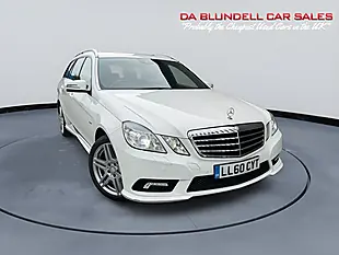 Used 2010 Mercedes-Benz E Class Sport Estate White - Interior and Exterior details 13