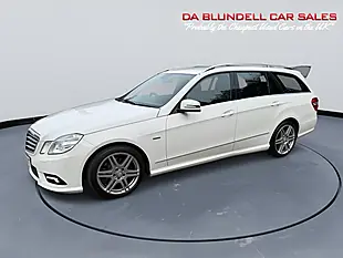 Used 2010 Mercedes-Benz E Class Sport Estate White - Interior and Exterior details 14