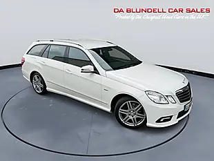Used 2010 Mercedes-Benz E Class Sport Estate White - Interior and Exterior details 2