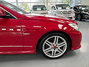 Used 2010 Mercedes-Benz E Class Sport Red - Interior and Exterior details 12