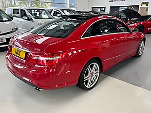 Used 2010 Mercedes-Benz E Class Sport Red - Interior and Exterior details 3