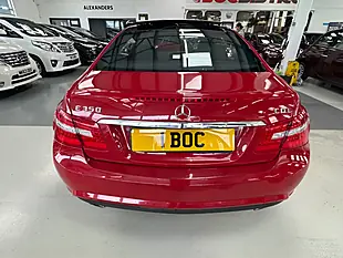 Used 2010 Mercedes-Benz E Class Sport Red - Interior and Exterior details 4