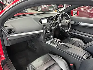 Used 2010 Mercedes-Benz E Class Sport Red - Interior and Exterior details 7