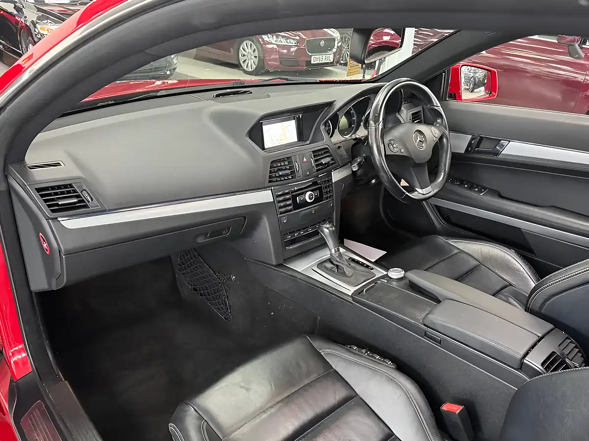 Used 2010 Mercedes-Benz E Class Sport Red - Interior and Exterior details 7