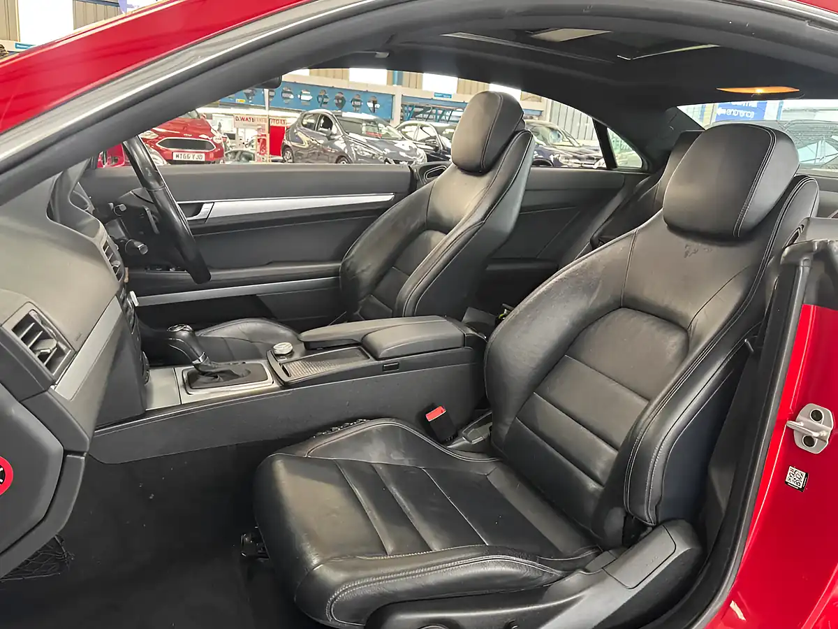 Used 2010 Mercedes-Benz E Class Sport Red - Interior and Exterior details 8