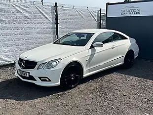 Used 2010 Mercedes-Benz E Class Sport White - Interior and Exterior details 3