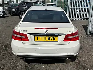 Used 2010 Mercedes-Benz E Class Sport White - Interior and Exterior details 6