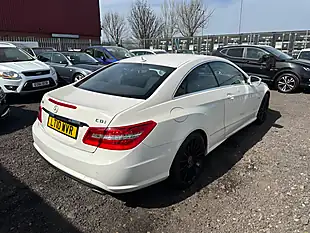 Used 2010 Mercedes-Benz E Class Sport White - Interior and Exterior details 9