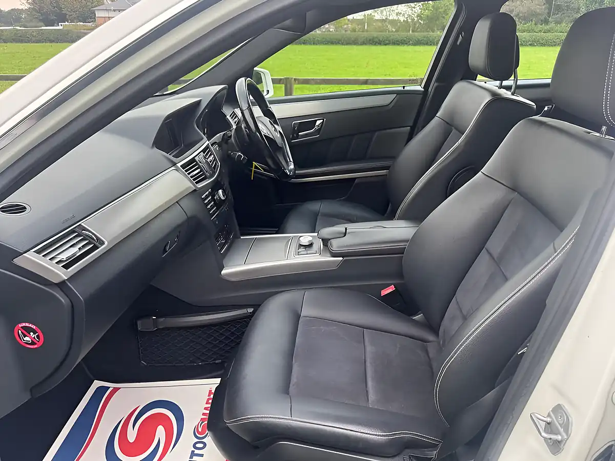Used 2010 Mercedes-Benz E Class Sport White - Interior and Exterior details 11