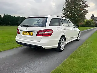 Used 2010 Mercedes-Benz E Class Sport White - Interior and Exterior details 3