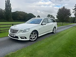 Used 2010 Mercedes-Benz E Class Sport White - Interior and Exterior details 7