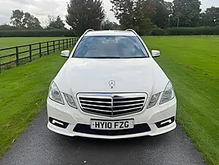 Used 2010 Mercedes-Benz E Class Sport White - Interior and Exterior details 8