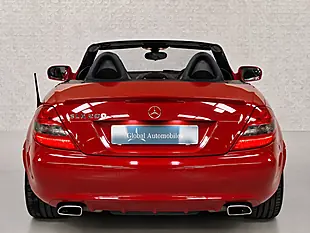 Used 2010 Mercedes-Benz Slk 200 Fire Opal Red - Interior and Exterior details 8