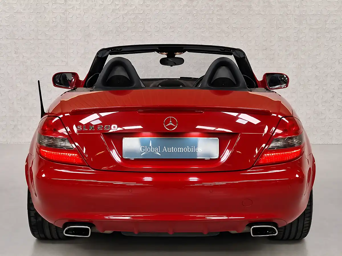 Used 2010 Mercedes-Benz Slk 200 Fire Opal Red - Interior and Exterior details 8
