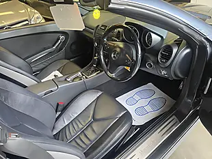 Used 2010 Mercedes-Benz Slk Convertible Grey - Interior and Exterior details 10