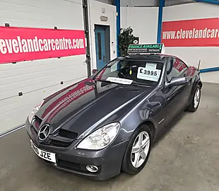 Used 2010 Mercedes-Benz Slk Convertible Grey - Interior and Exterior details 4