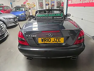 Used 2010 Mercedes-Benz Slk Convertible Grey - Interior and Exterior details 5