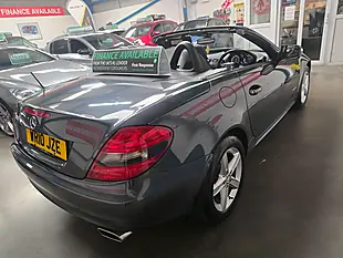 Used 2010 Mercedes-Benz Slk Convertible Grey - Interior and Exterior details 7