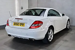 Used 2010 Mercedes-Benz Slk Convertible White - Interior and Exterior details 10