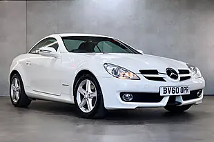 Used 2010 Mercedes-Benz Slk Convertible White - Interior and Exterior details 4
