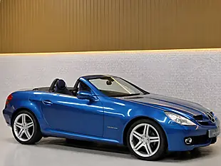 Used 2010 Mercedes-Benz Slk Designo Designo Mauritius Blue - Interior and Exterior details 10