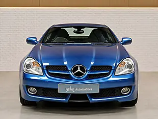 Used 2010 Mercedes-Benz Slk Designo Designo Mauritius Blue - Interior and Exterior details 6
