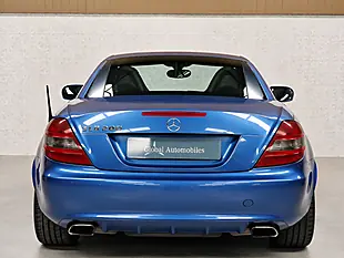 Used 2010 Mercedes-Benz Slk Designo Designo Mauritius Blue - Interior and Exterior details 8